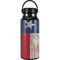 Texas Flag Dark Wood Hydro Flask 32oz Wide Mouth Skin
